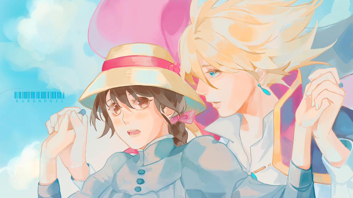 September 2022 Howl's Moving Castle Redraw Challenge Fanart