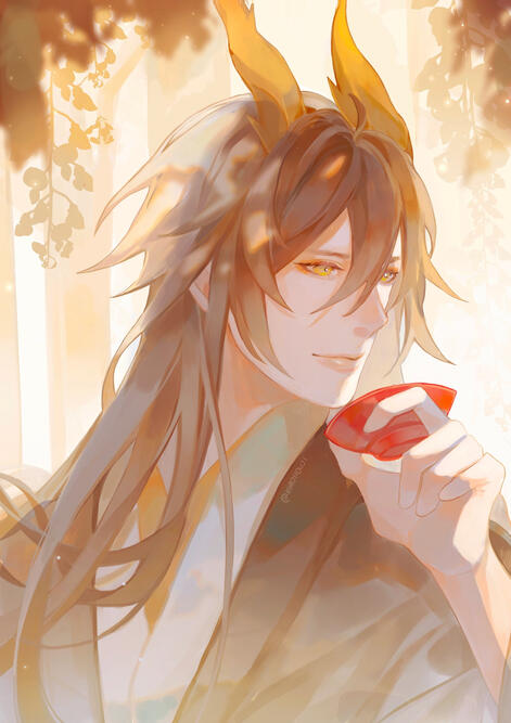 October 2022 Zhongli Fanart